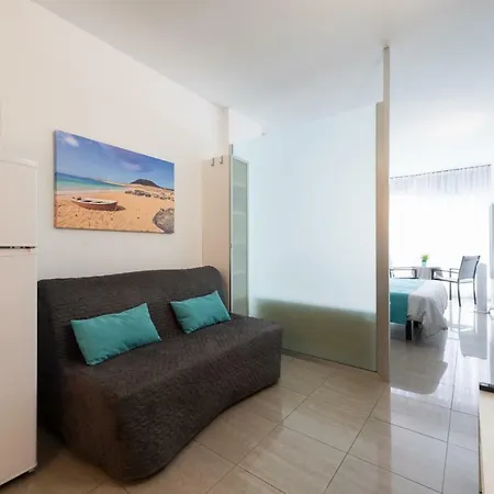 Apartment 1st Line Studio Las Canteras Beach - Wifi *