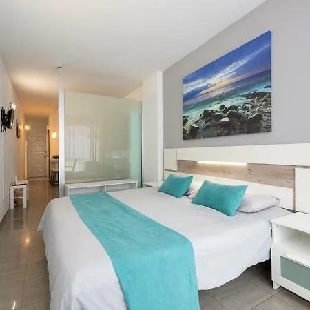 1st Line Studio Las Canteras Beach - Wifi Apartment *